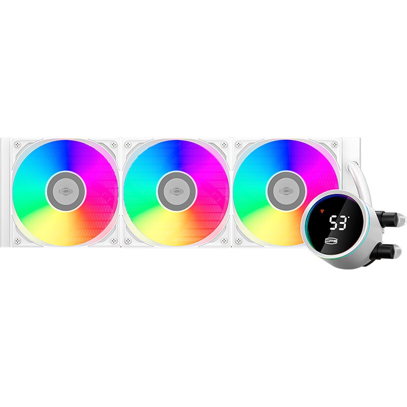 Система водяного охлаждения PcCooler DA240 Max ARGB Soc-AM5/AM4/1200/1700/1851 черный 4-pin 33.8dB A