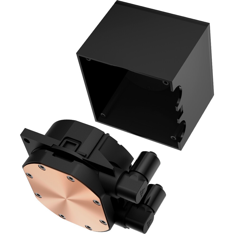 Система водяного охлаждения PcCooler DA240 Max ARGB Soc-AM5/AM4/1200/1700/1851 черный 4-pin 33.8dB A
