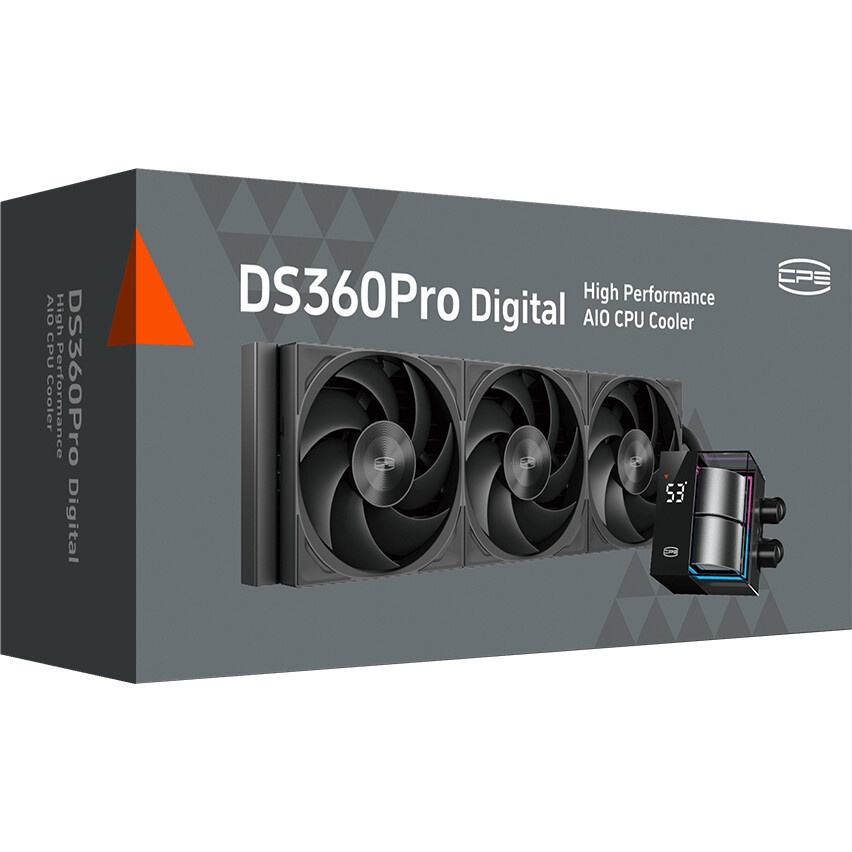 Система водяного охлаждения PcCooler DA240 Max ARGB Soc-AM5/AM4/1200/1700/1851 черный 4-pin 33.8dB A