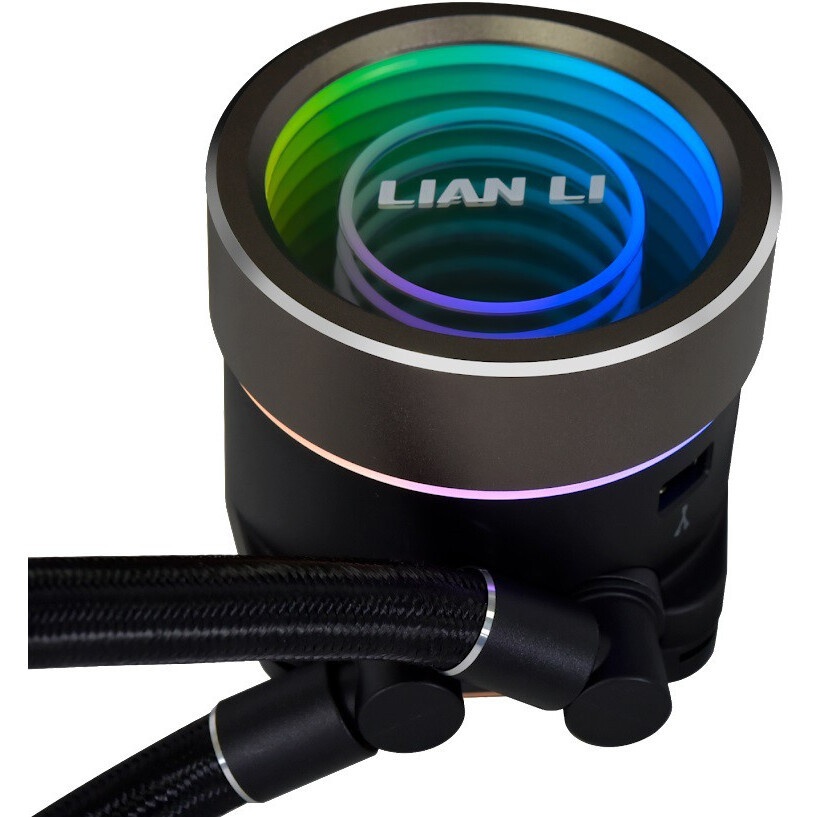 Система жидкостного охлаждения Lian-Li Galahad II Lite 360P ARGB Soc-AM5/AM4/1700/1851 черный29.8dB