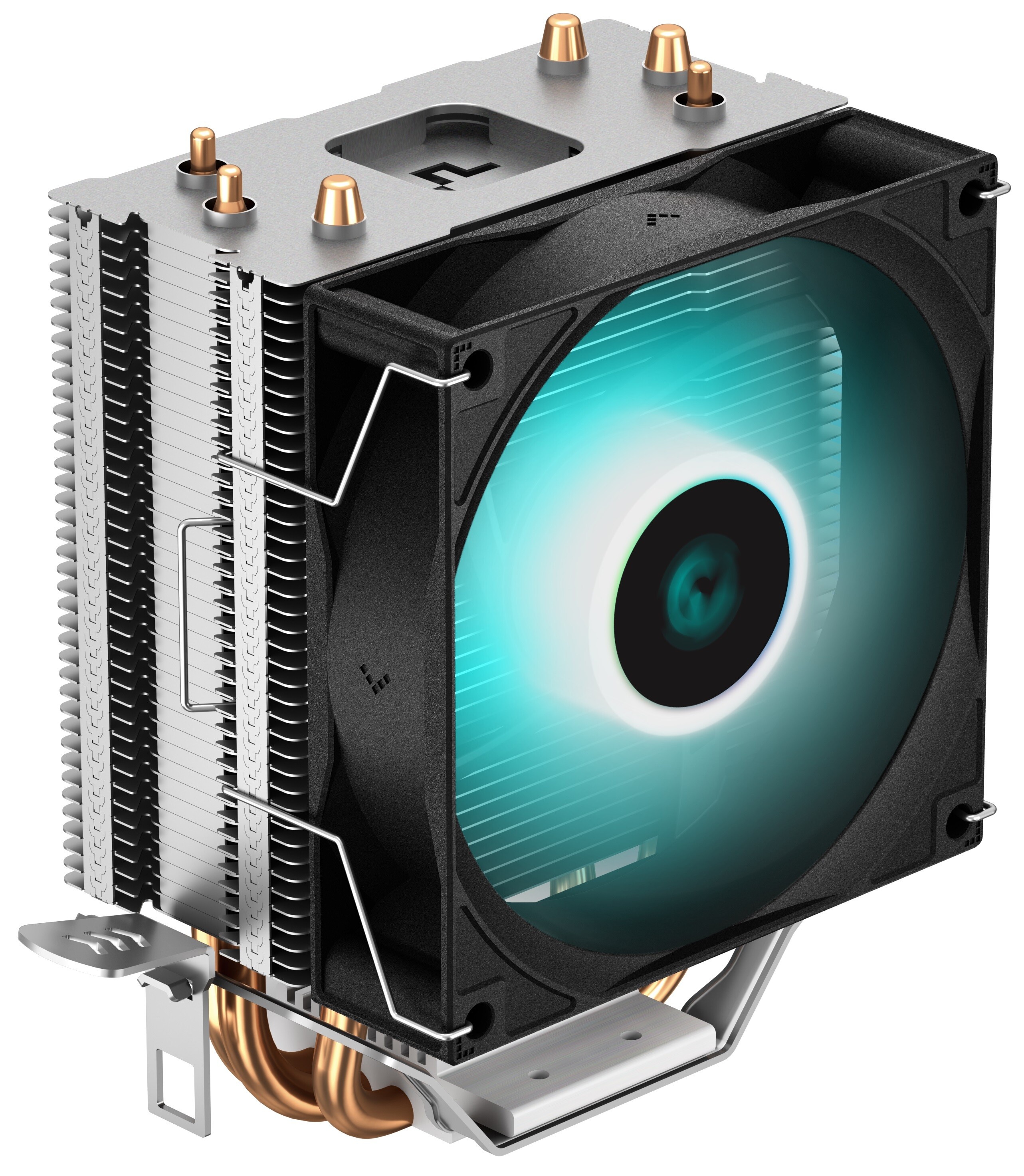Кулер для процессора DEEPCOOL AG300 MARRS серебристый, 92 мм, алюминий/медь, 3050 об/мин, 30.5 дБ, 4