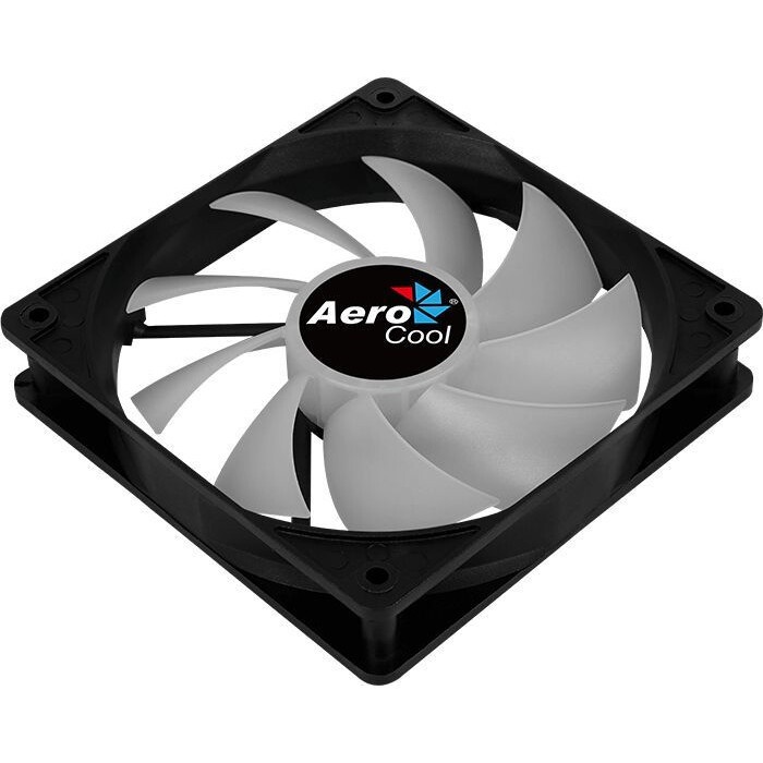Вентилятор для корпуса Aerocool / Formula Frost 12 PWM FRGB черный, 120 мм, 1500 об/мин, 27.5 дБ, 4