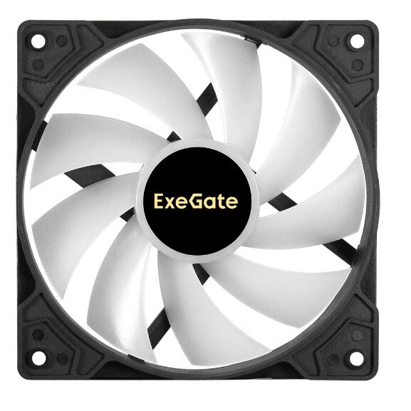 Вентилятор для корпуса Aerocool / Formula Frost 12 PWM FRGB черный, 120 мм, 1500 об/мин, 27.5 дБ, 4