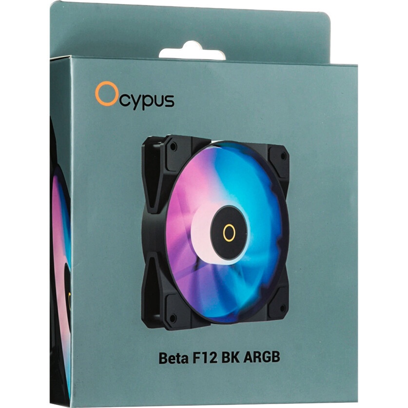 Вентилятор для корпуса Aerocool / Formula Frost 12 PWM FRGB черный, 120 мм, 1500 об/мин, 27.5 дБ, 4