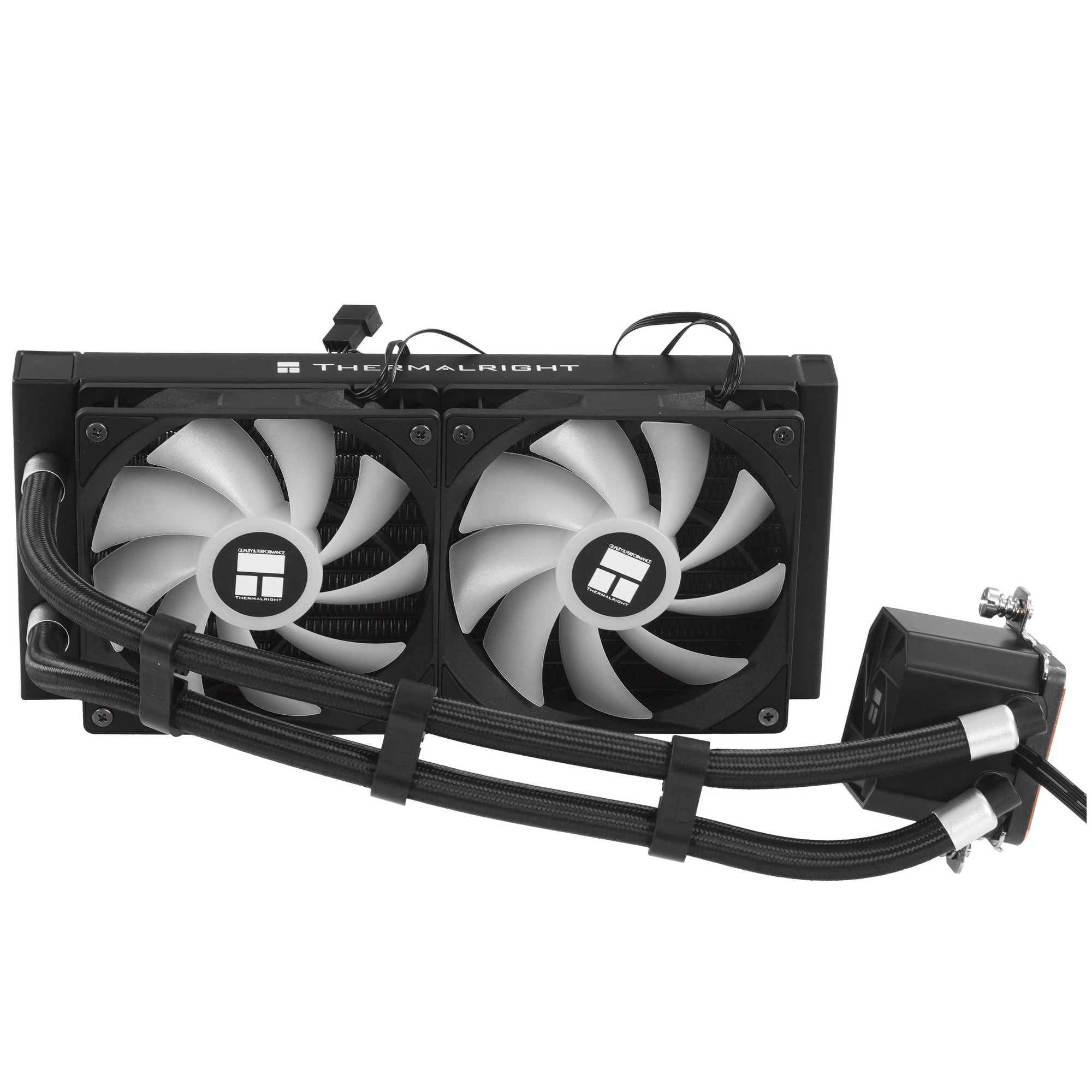 Система жидкостного охлаждения Thermalright Aqua Elite 240 V3 (240mm, Black, ARGB/ Fans: 2x120mm, 66