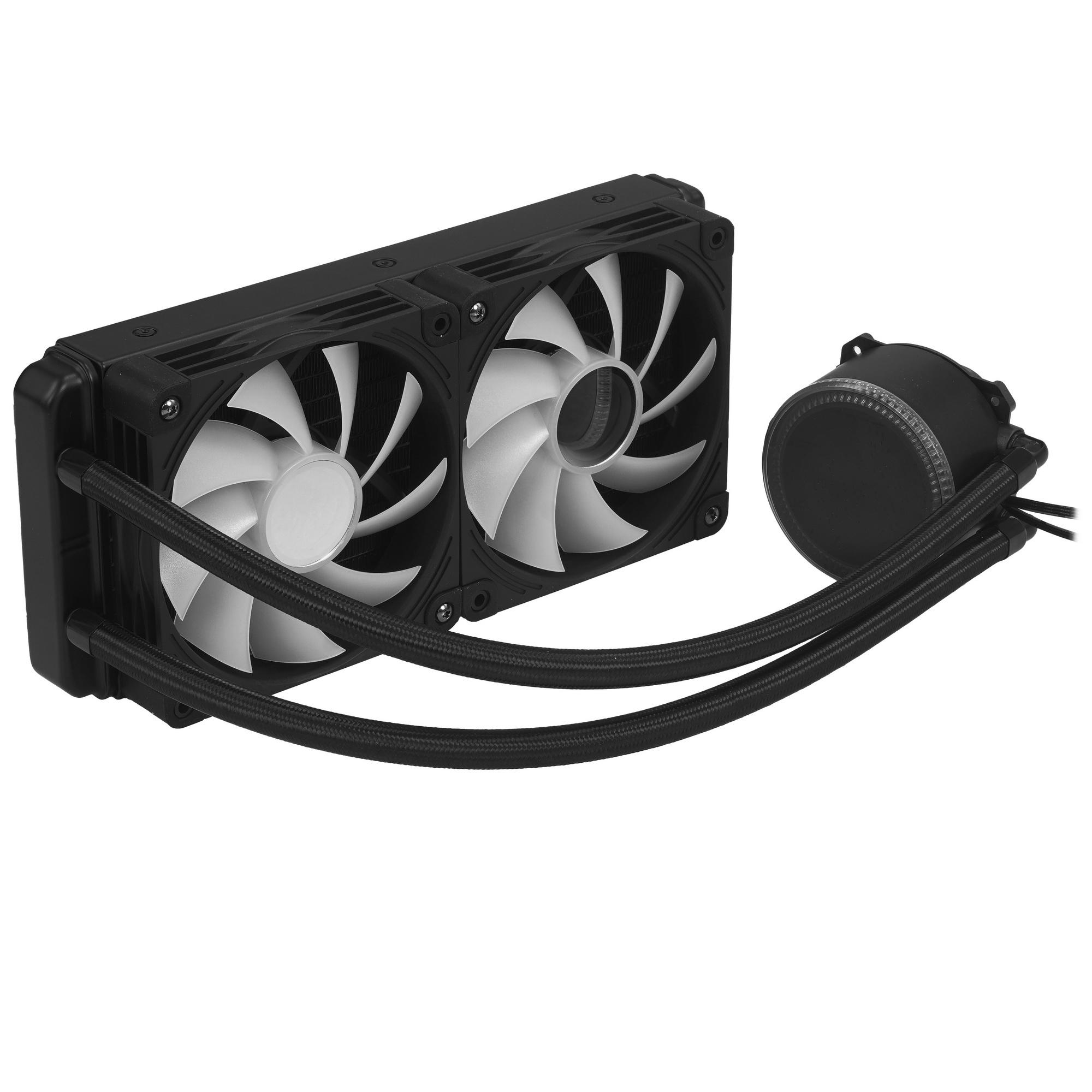 Система водяного охлаждения Bloody BD-LC240ARGB2 ARGB Soc-AM5/AM4/1200/1700/1851 черный 4-pin 22-35d