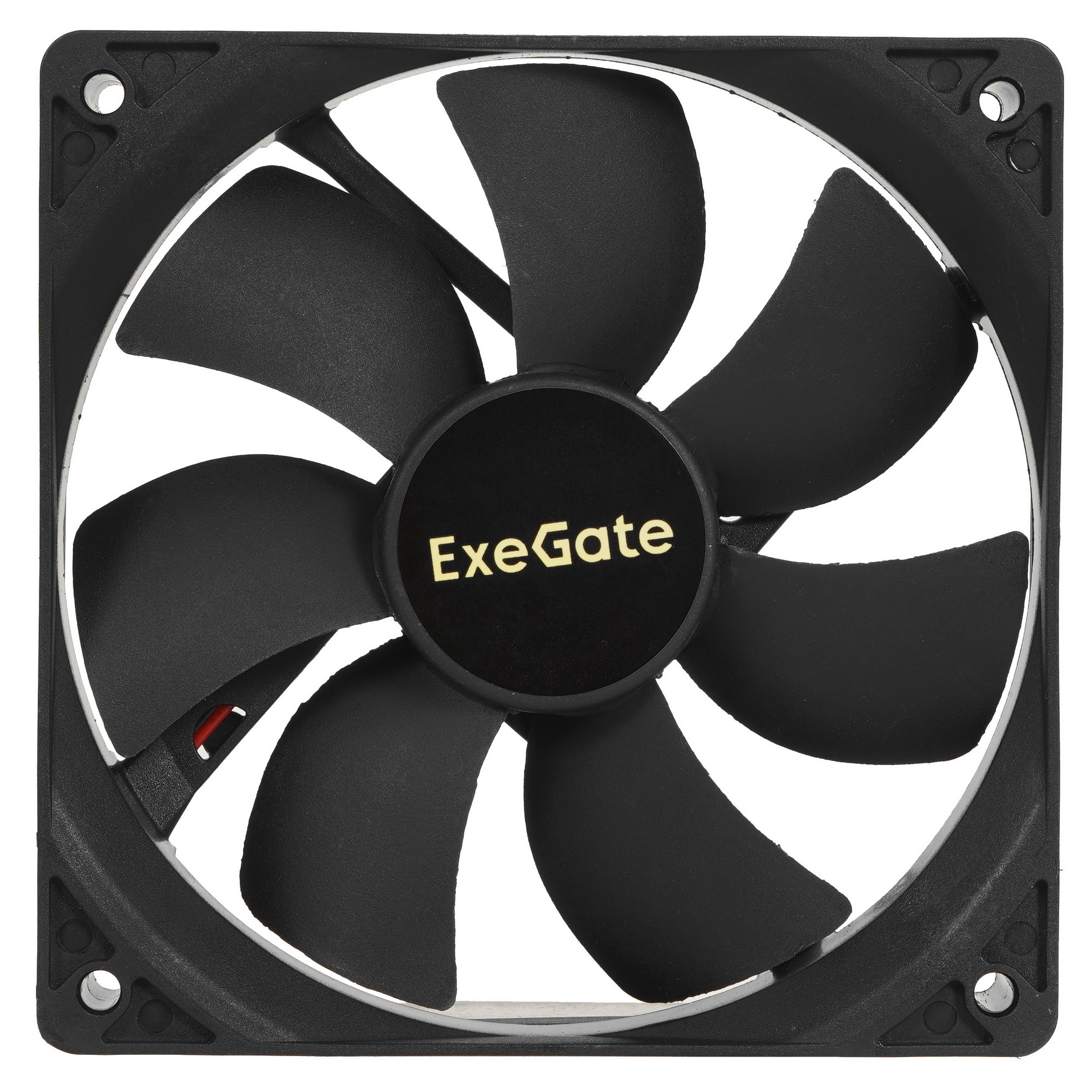 Вентилятор для корпуса ExeGate ExtraPower EP12025S2P черный, 120 мм, 1800 об/мин, 28 дБ, 2 pin