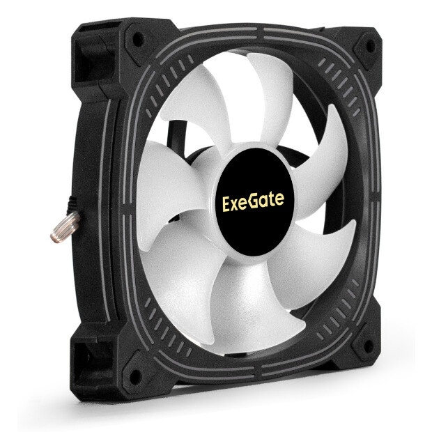 Вентилятор для корпуса Aerocool / Formula Frost 12 черный, 120 мм, 1000 об/мин, 23.7 дБ, 3 pin