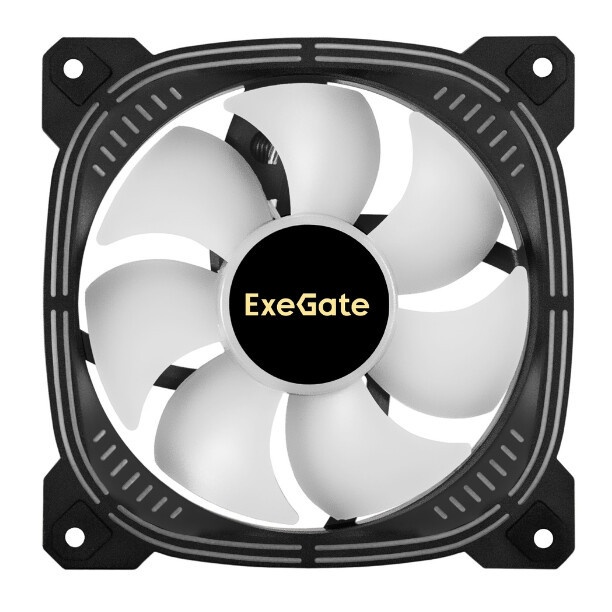 Вентилятор для корпуса Aerocool / Formula Frost 12 черный, 120 мм, 1000 об/мин, 23.7 дБ, 3 pin
