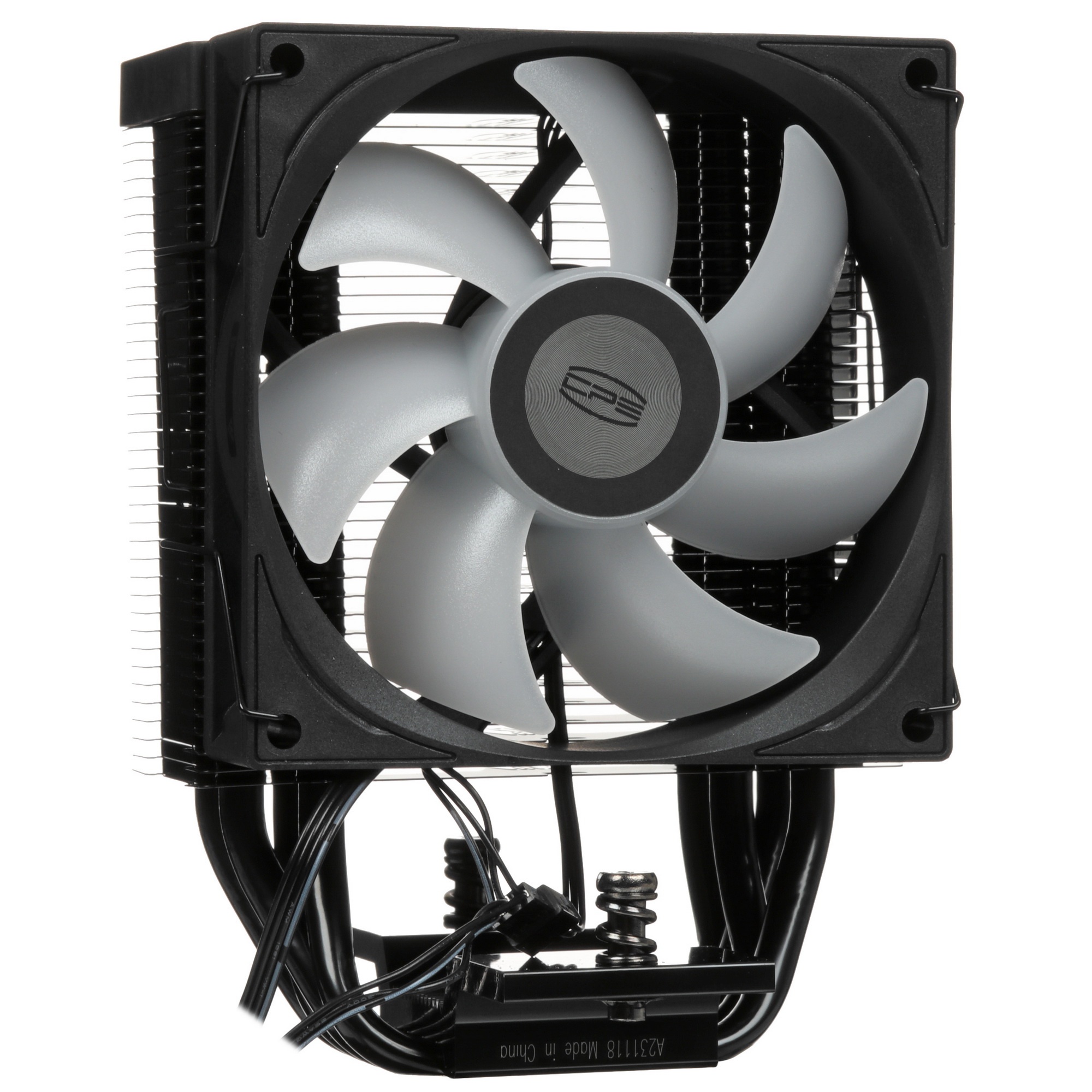 Кулер PCCooler R400 ARGB черный 92мм алюминий+медь 2200r[m 30db 4-pin 180W 133мм