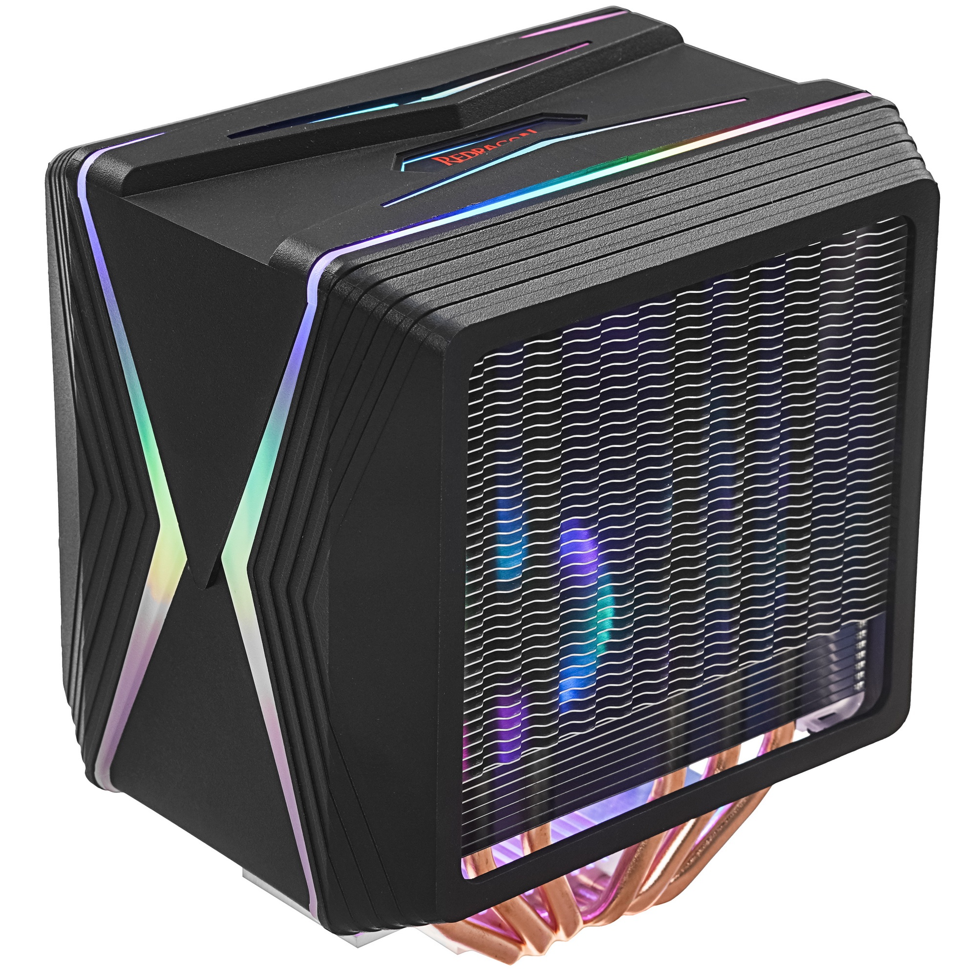 Кулер Redragon Hodur Dual-tower черный 120мм алюминий+медь 1800rpm 32,6db 200W 160мм