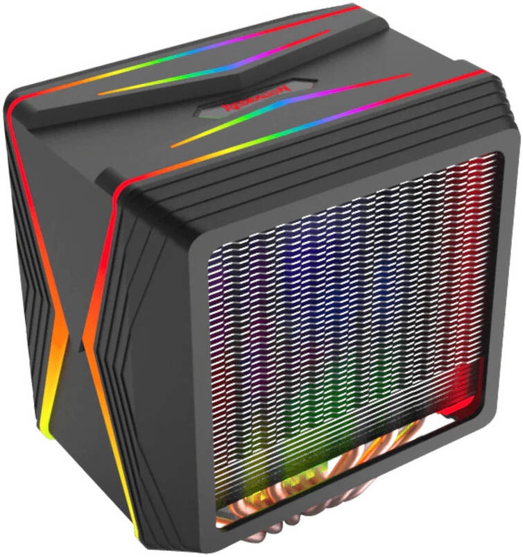 Кулер Redragon Hodur Dual-tower черный 120мм алюминий+медь 1800rpm 32,6db 200W 160мм