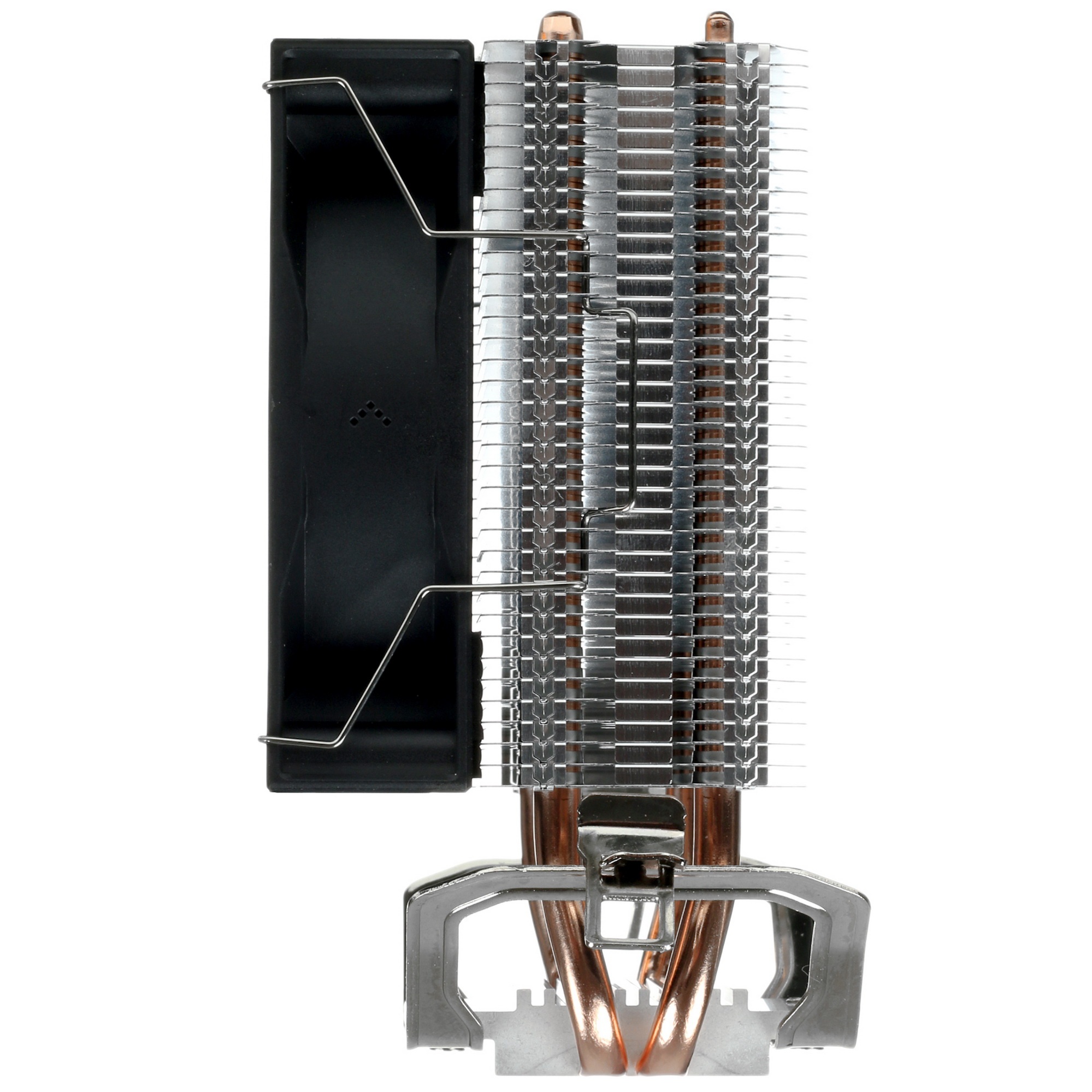 Кулер для процессора DEEPCOOL AG200 черный, 92 мм, алюминий/медь, 3050 об/мин, 30.5 дБ, 4 pin, 100 В