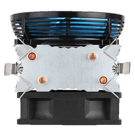Кулер для процессора AeroCool / Formula Air Frost 2 черный/серебристый, 90 мм, алюминий/медь, 1800 о