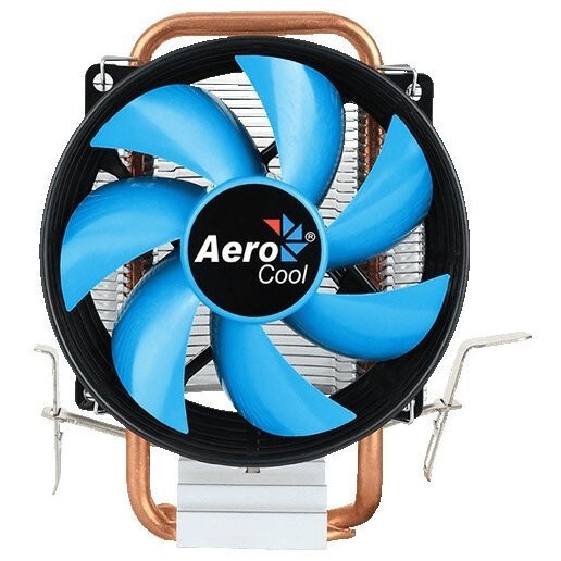 Кулер для процессора AeroCool / Formula Air Frost 2 черный/серебристый, 90 мм, алюминий/медь, 1800 о