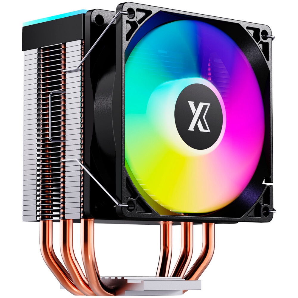 Кулер для процессора AeroCool / Formula Air Frost 2 черный/серебристый, 90 мм, алюминий/медь, 1800 о