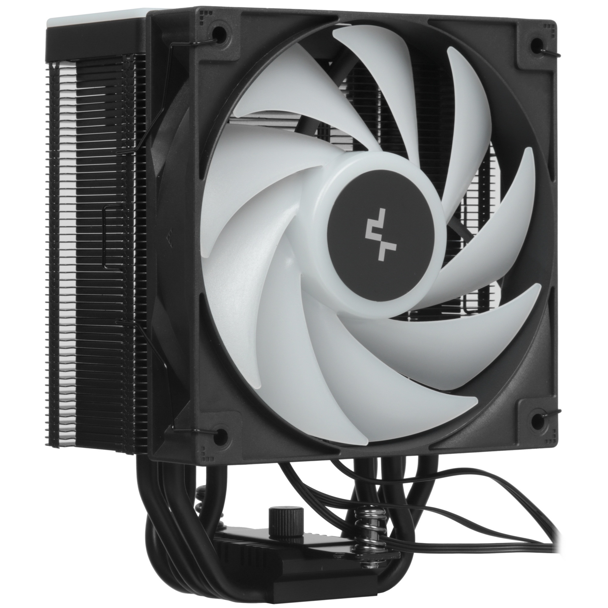 Кулер для процессора DEEPCOOL AG500 BK ARGB V2 черный 120мм алюминий+медь 1900rpm 29.4db 40pin 240W