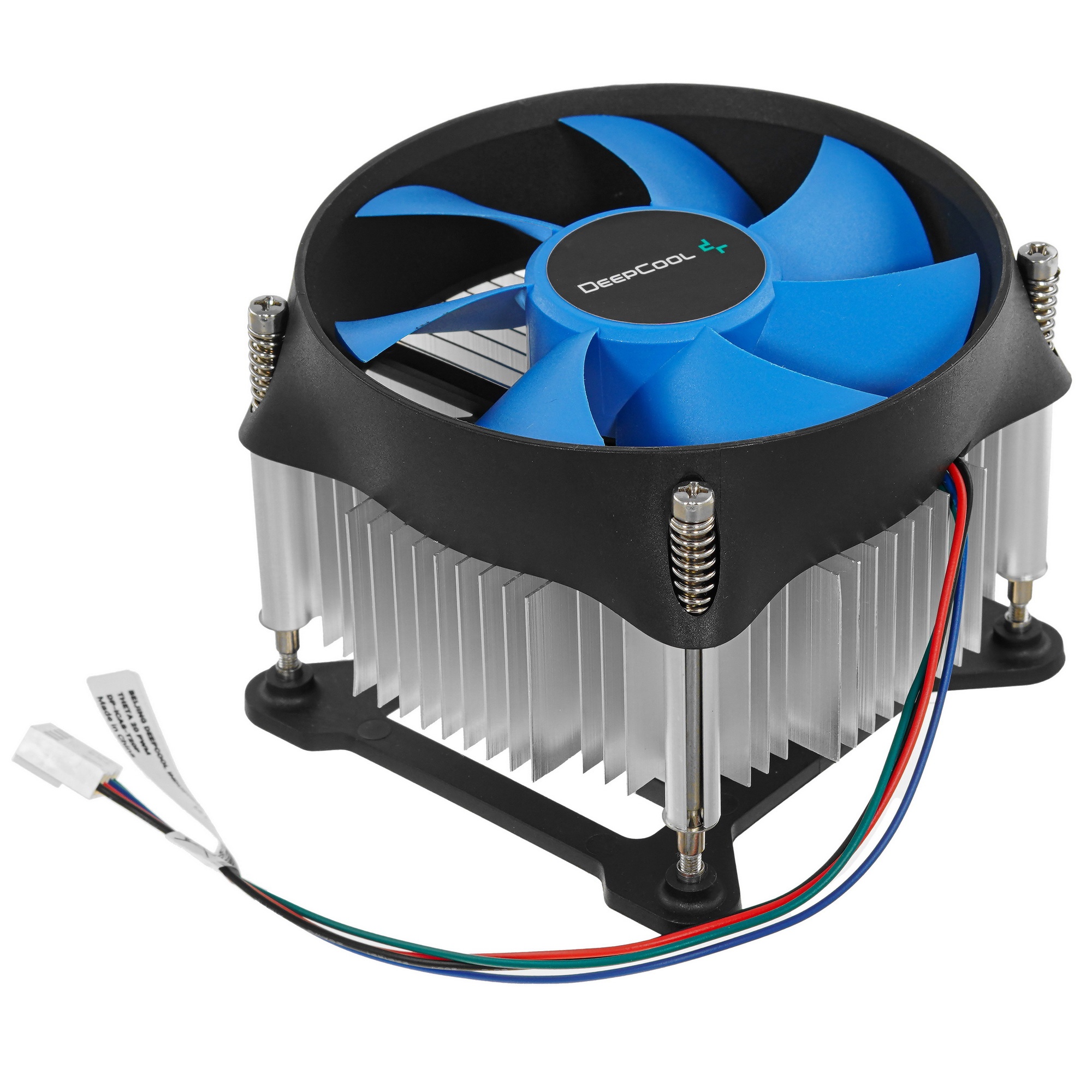 Кулер для процессора DEEPCOOL THETA 20 PWM черный, 100 мм, алюминий, 2400 об/мин, 32.5 дБ, 4 pin, 95