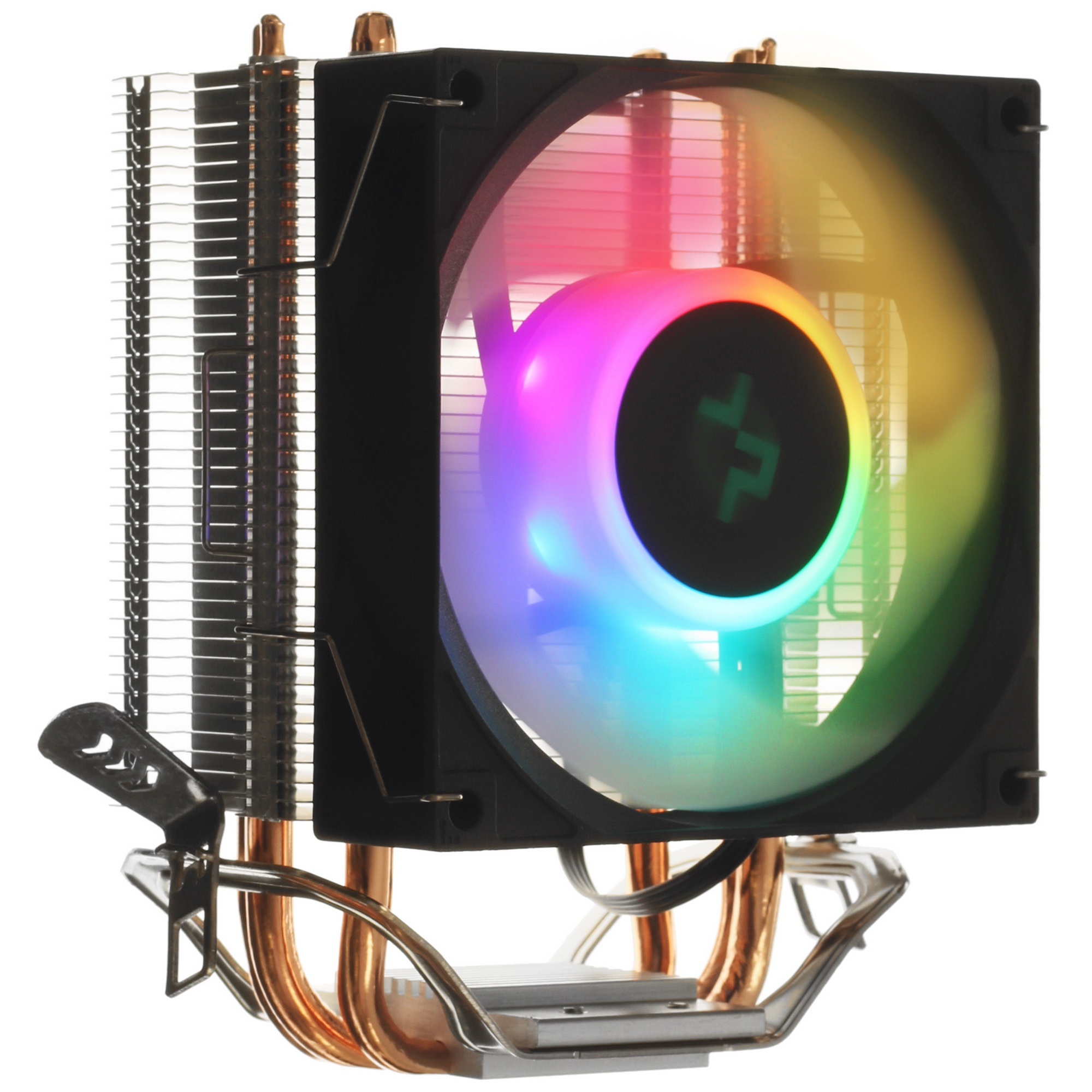 Кулер для процессора DEEPCOOL AG300 LED, 92 мм, алюминий/медь, 3050 об/мин, 30.5 дБ, 4 pin, 150 Вт,