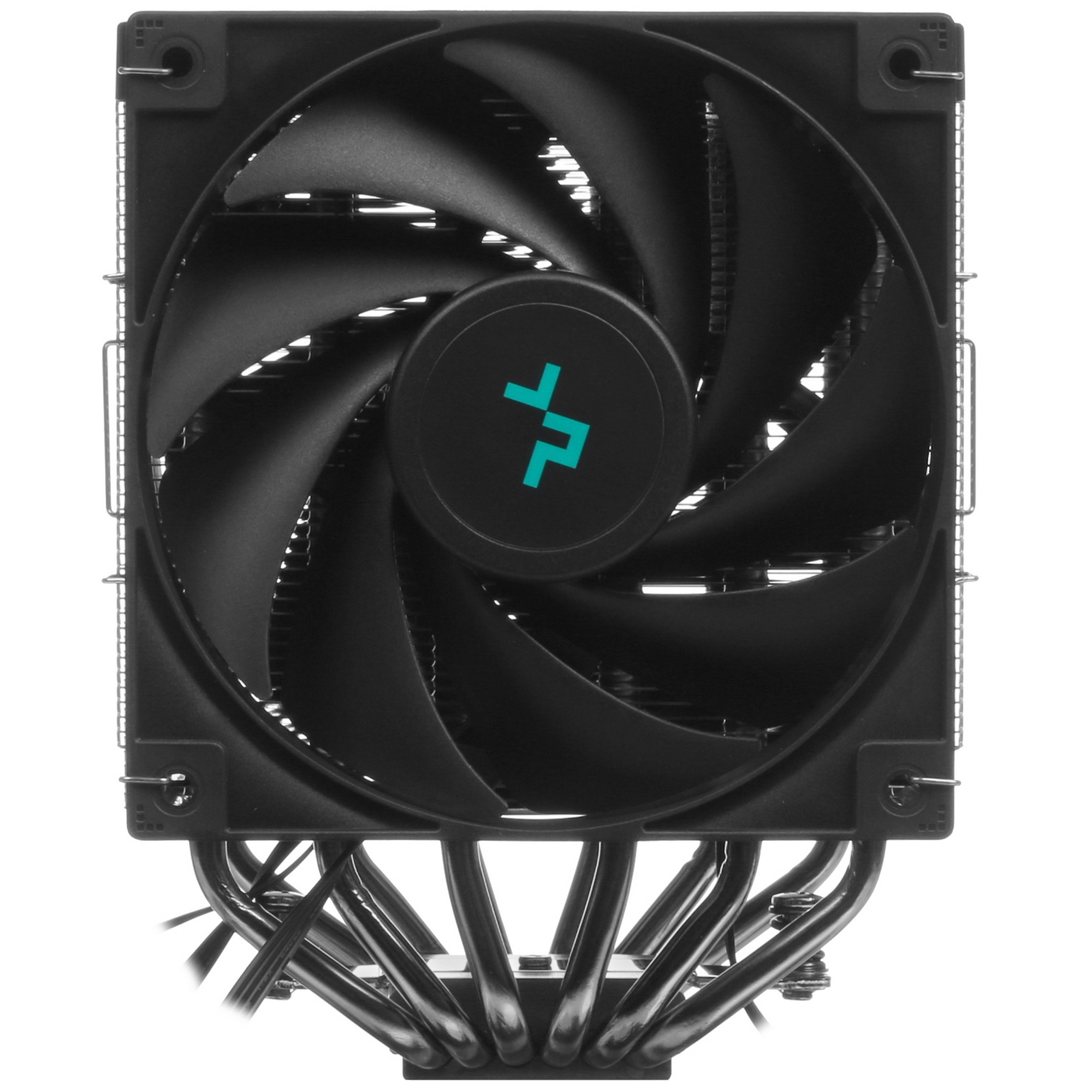 Кулер для процессора DEEPCOOL AG620 DIGITAL серебристый/черный, 120 мм, алюминий/медь, 1950 об/мин,