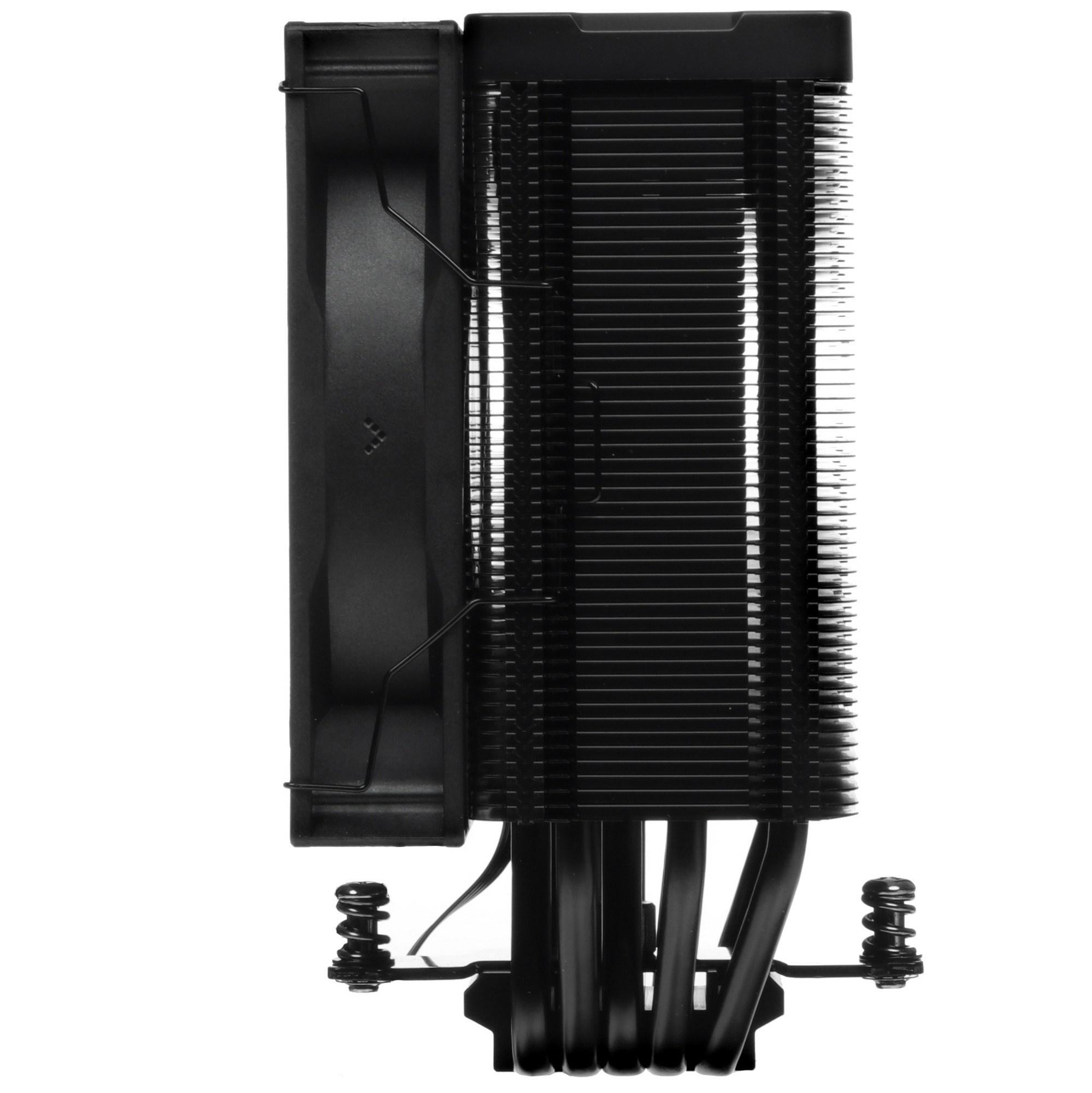 Кулер для процессора DEEPCOOL AG500 DIGITAL ARGB черный, 120 мм, алюминий/медь, 1950 об/мин, 29.4 дБ