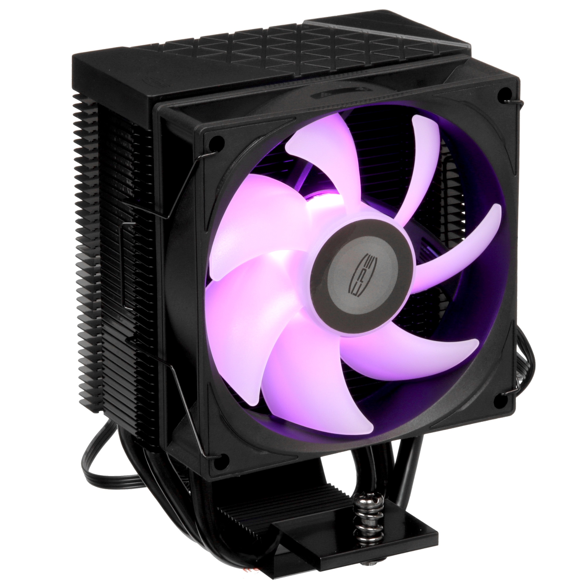 Кулер для процессора PCCooler R300 ARGB BK черный 92мм алюминий+медь 2200rpm 30db 4-pin 150W 133мм