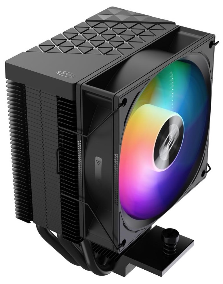 Кулер для процессора PCCooler R300 ARGB BK черный 92мм алюминий+медь 2200rpm 30db 4-pin 150W 133мм