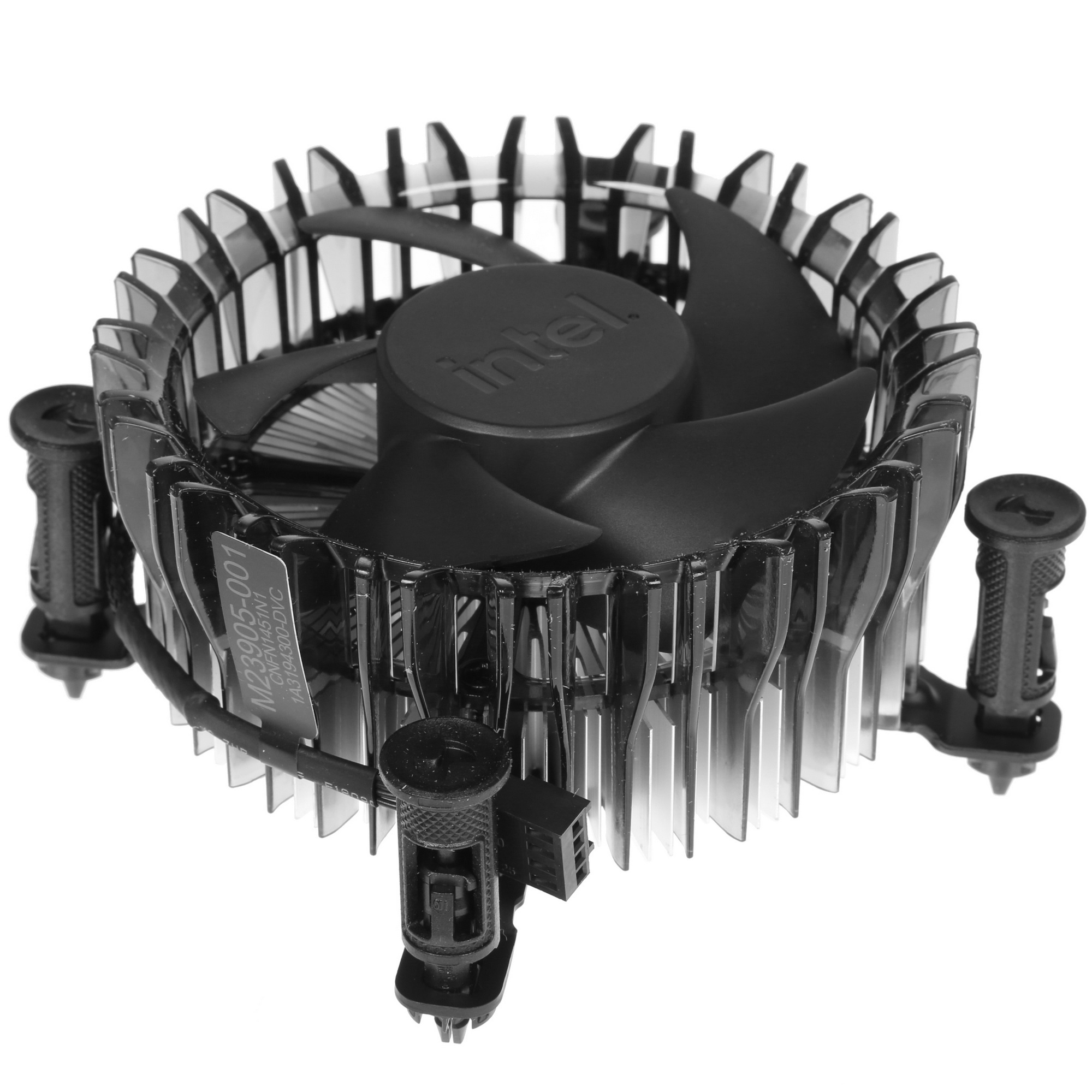Кулер Intel ORIGINAL Laminar RS1 M23905 черный 90мм алюминий 3150rpm 36db 4-pin 47мм