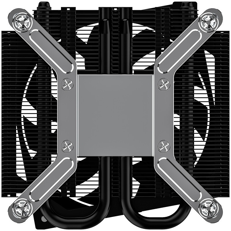 Кулер для процессора DEEPCOOL CK-AM209 V2 черный, 80 мм, алюминий, 1600 об/мин, 22 дБ, 3 pin, 65 Вт,