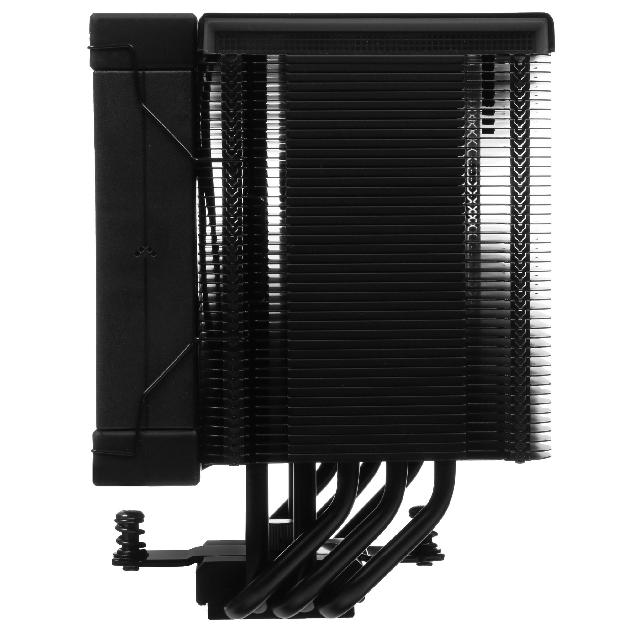 Кулер для процессора DEEPCOOL AK500 DIGITAL черный, 120 мм, алюминий/медь, 1850 об/мин, 28 дБ, 4 pin