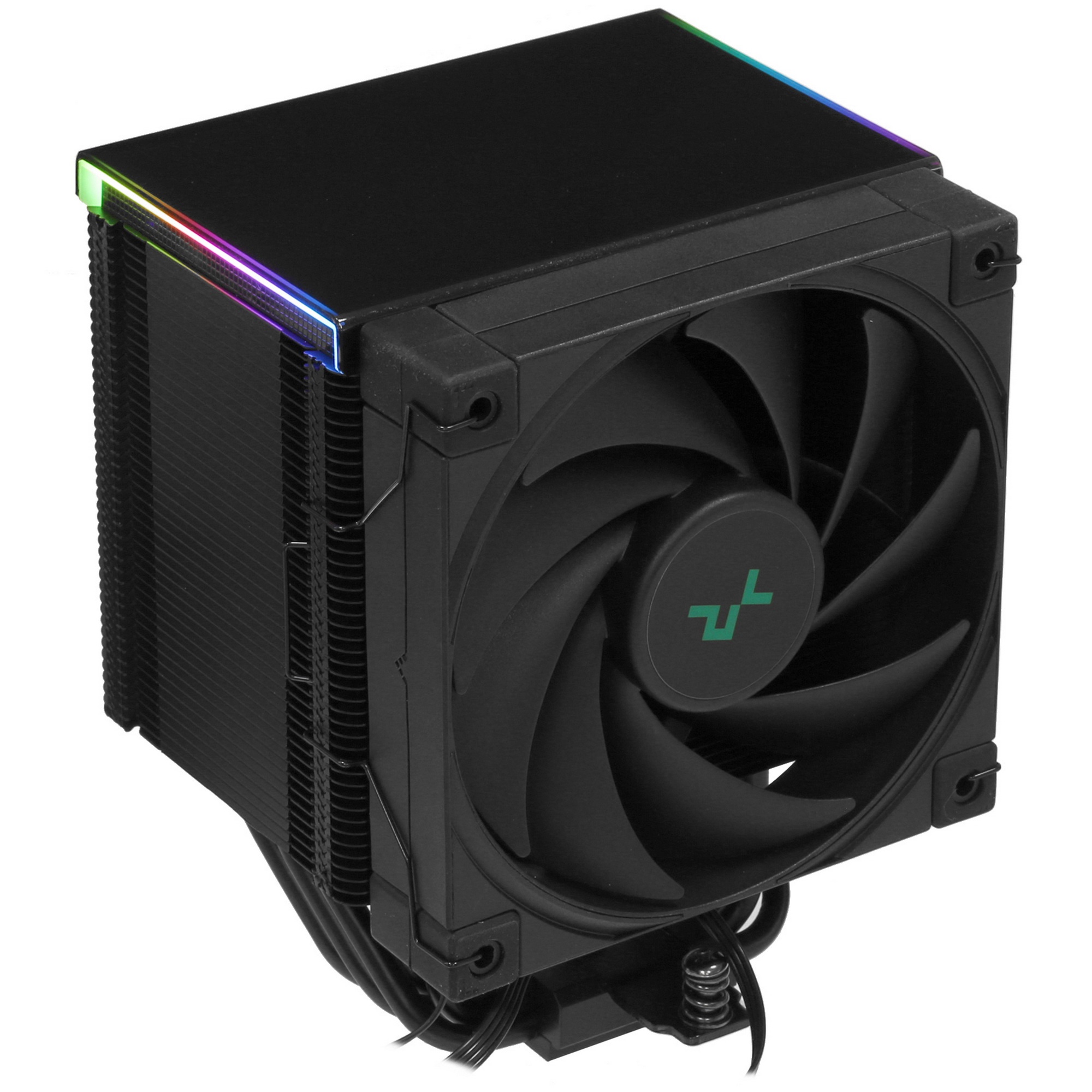Кулер для процессора DEEPCOOL AK500 DIGITAL черный, 120 мм, алюминий/медь, 1850 об/мин, 28 дБ, 4 pin
