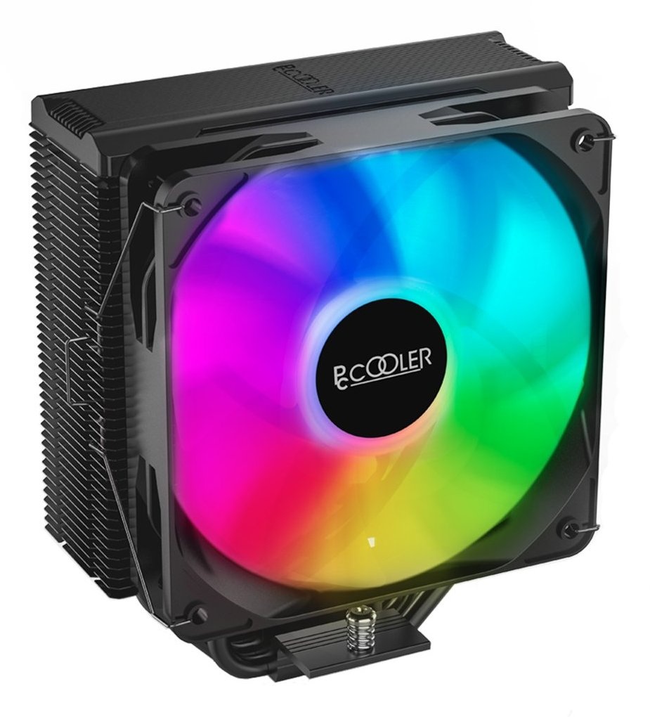 Кулер PCCooler Paladin EX400 ARGB черный 120мм алюминий+медь 1800rpm 28,6db 180W 157мм
