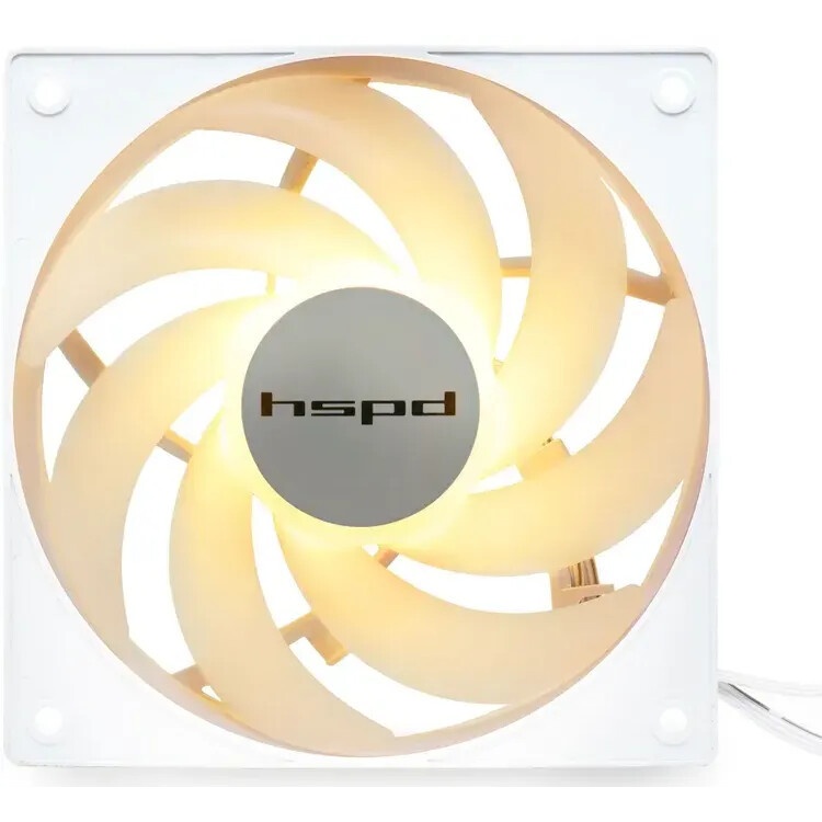 Вентилятор HSPD Case M1 ARGB белый 120мм