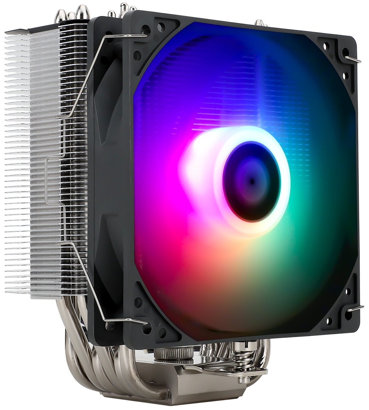 Кулер для процессора Thermalright Burst Assasin 120 ARGB (4-pin PWM, 154mm, Ni/CU, 6x6mm, ARGB, 1x12