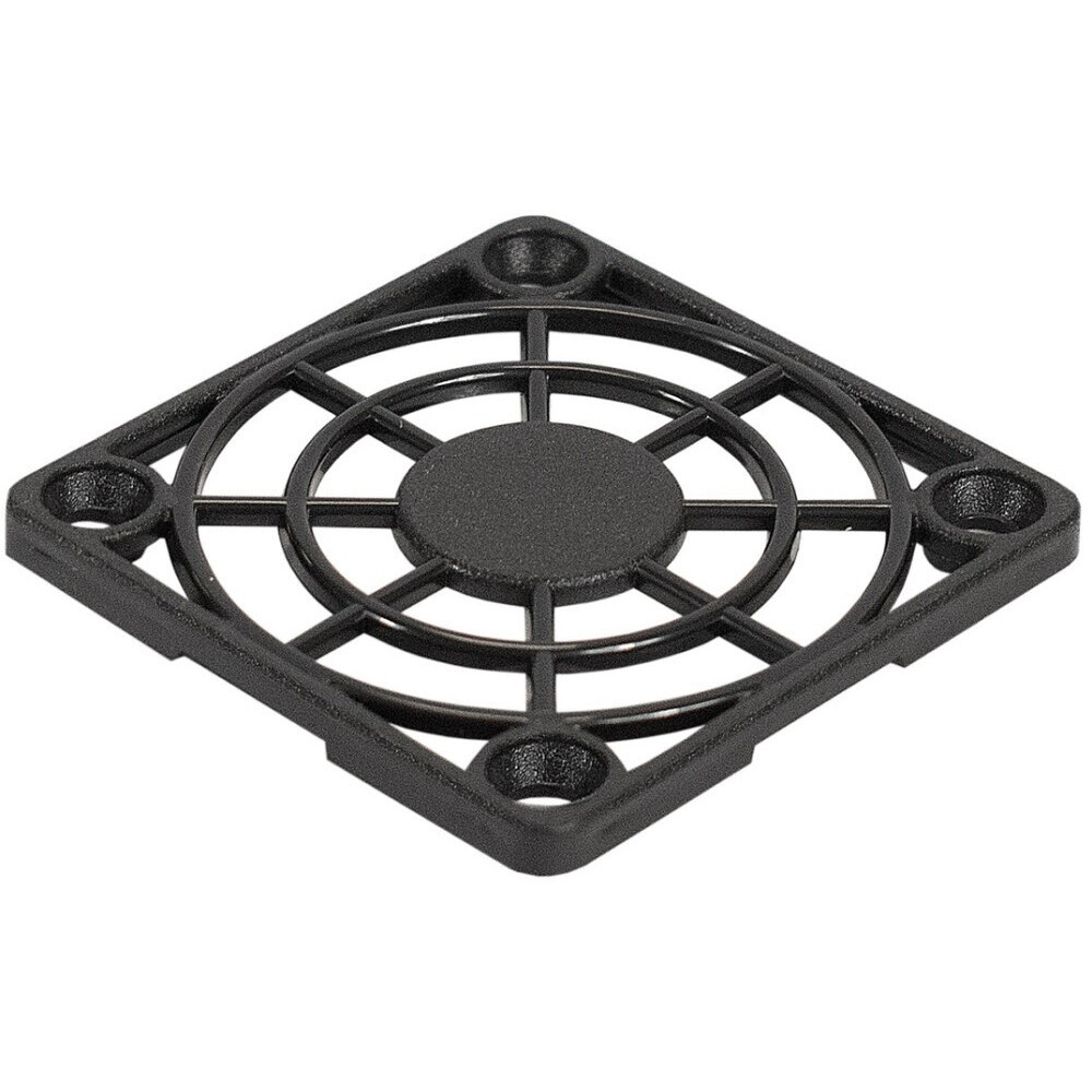 Решетка для вентилятора 90x90 ExeGate EG-090MR (90x90 мм, металлическая, круглая, никель)