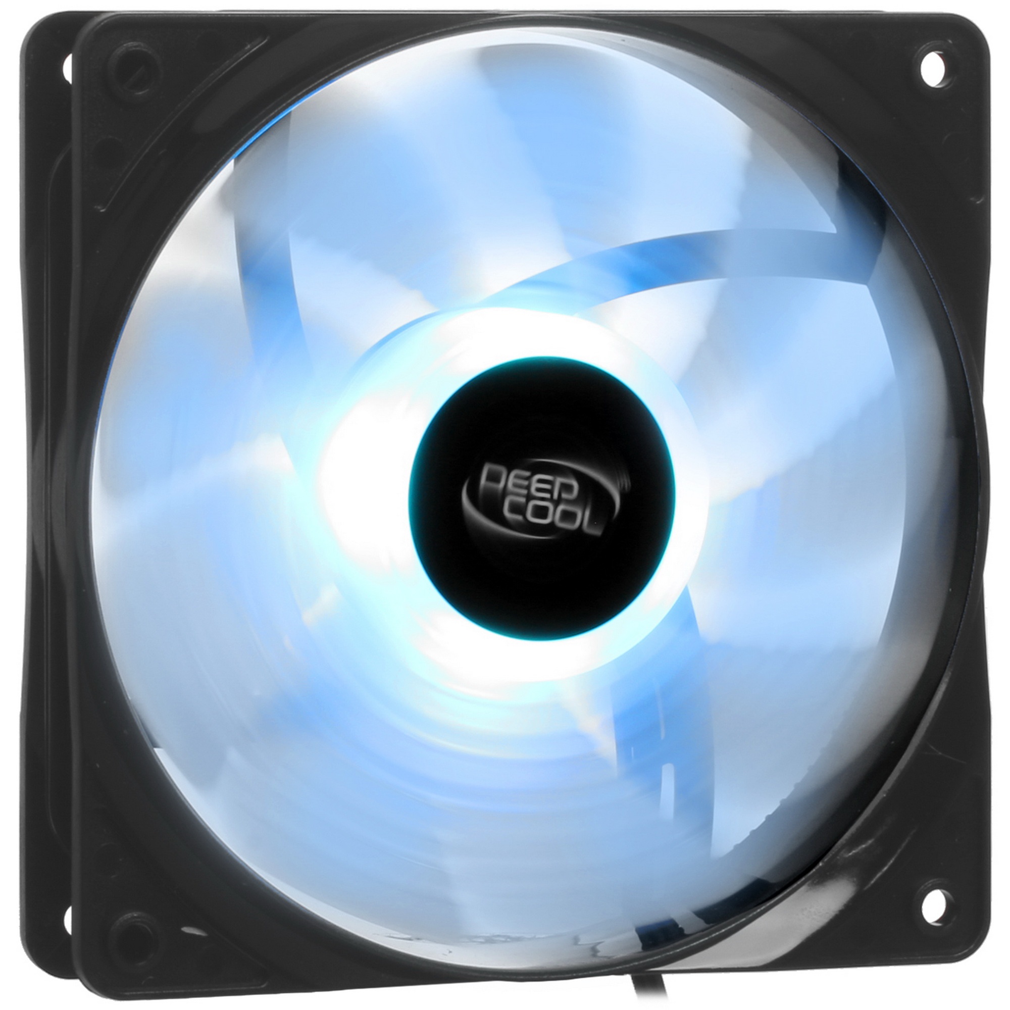 Вентилятор для корпуса DEEPCOOL RF120W черный, 120 мм, 1300 об/мин, 21.9 дБ, 3 pin