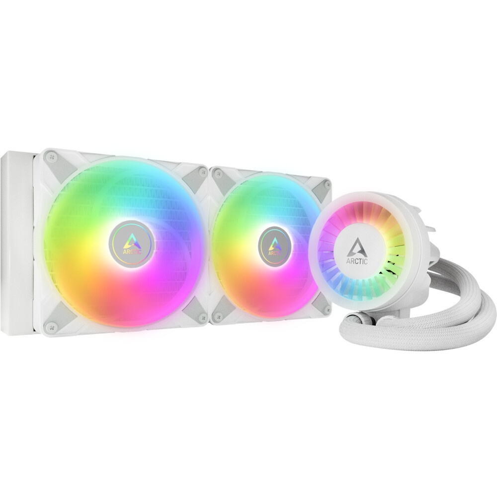 Жидкостная система охлаждения Arctic Liquid Freezer III 280 белый, 140 мм, алюминий/медь, 2800 об/ми
