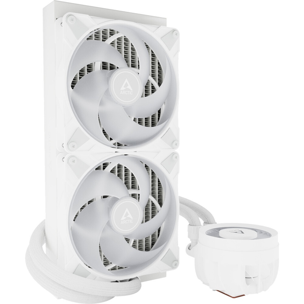 Жидкостная система охлаждения Arctic Liquid Freezer III 280 белый, 140 мм, алюминий/медь, 2800 об/ми