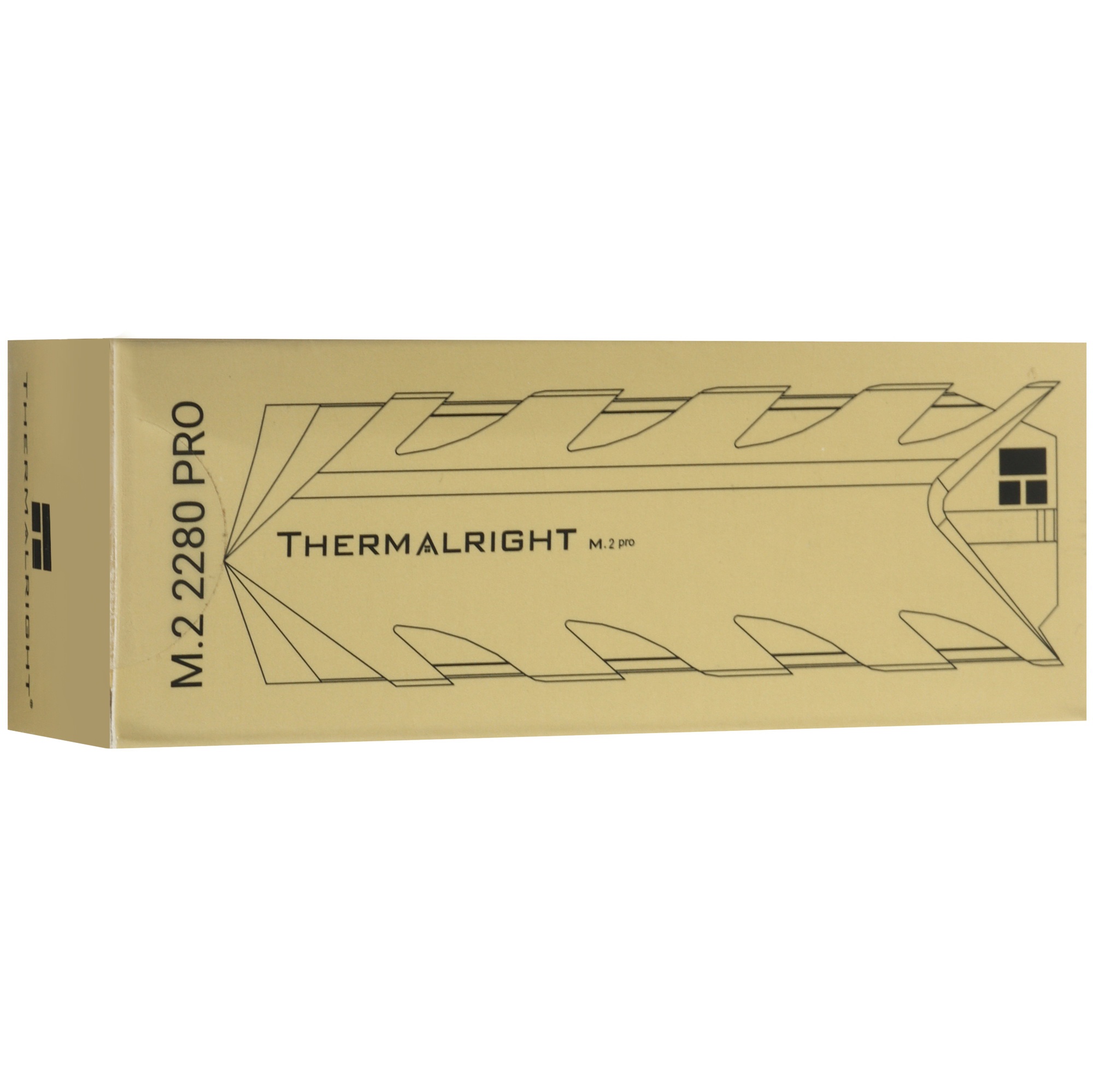 Радиатор для SSD Thermalright TR-M.2 2280 Pro алюминий Ret (TR-M.2-2280-PRO)