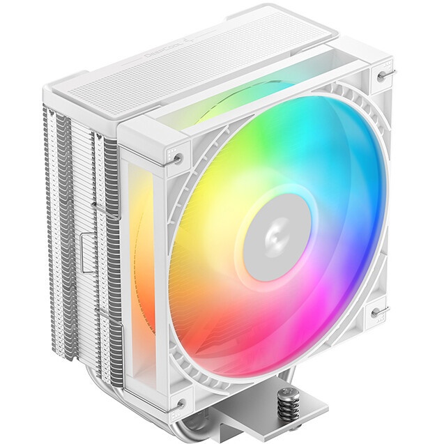 Кулер для процессора Eurocase 5PI120ARGB черный, 120 мм, алюминий/медь, 1800 об/мин, 36 дБ, 4 pin, 1
