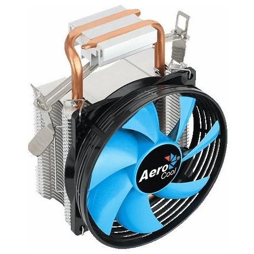 Кулер для процессора Aerocool / Formula Verkho 1-3P черный/синий, 90 мм, алюминий/медь, 2300 об/мин,