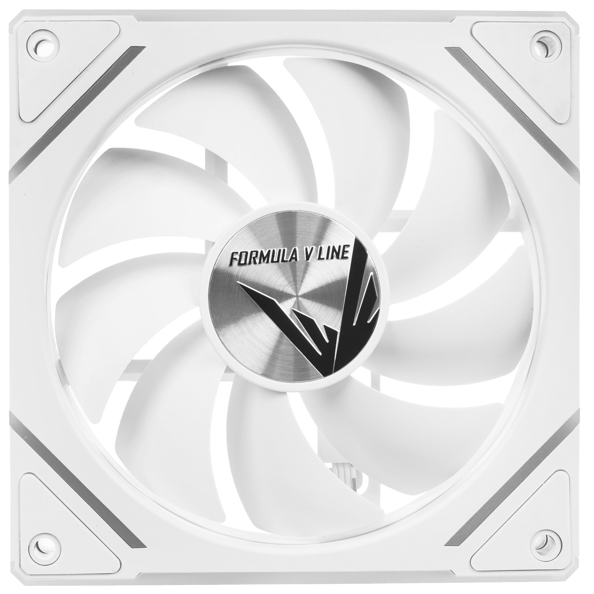 Вентилятор для корпуса Aerocool / Formula Floe Plus 12WH ARPW ARGB белый, 120 мм, 1500 об/мин, 26.8
