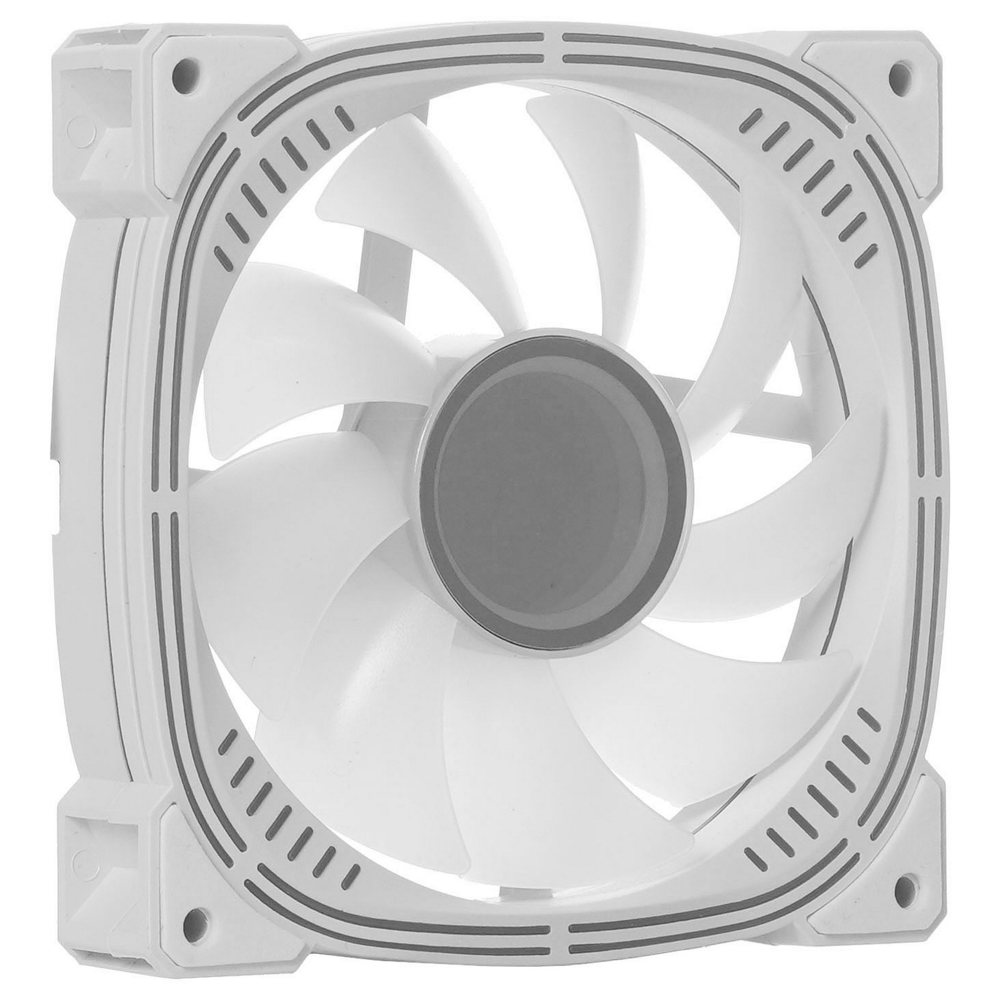 Вентилятор для корпуса Formula Nulight 12WH ARPW ARGB белый, 120 мм, 1500 об/мин, 25.34 дБ, 4 pin