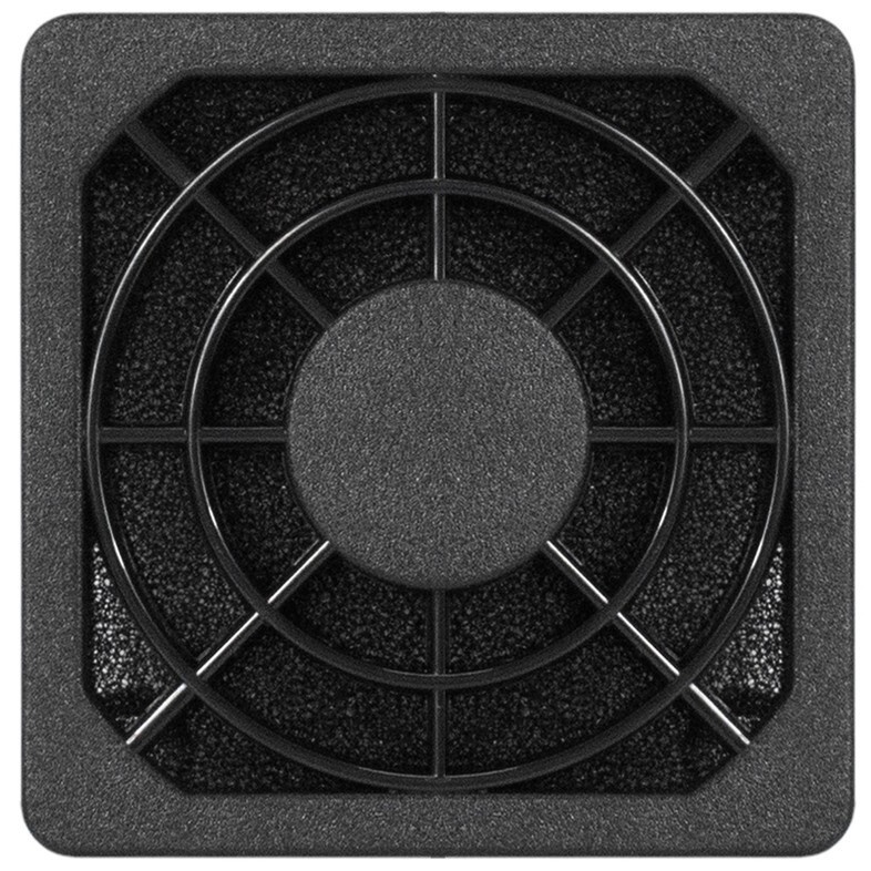 Решетка для вентилятора 70x70 ExeGate EG-070PSB (70x70 мм, пластиковая, квадратная, черная)