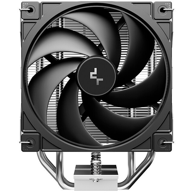 Кулер для процессора DEEPCOOL GAMMA HUNTER V2 черный/серебристый, 120 мм, алюминий, 1600 об/мин, 21