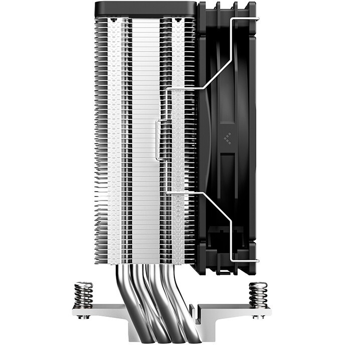 Кулер для процессора DEEPCOOL GAMMA HUNTER V2 черный/серебристый, 120 мм, алюминий, 1600 об/мин, 21