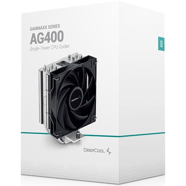 Кулер для процессора DEEPCOOL GAMMA HUNTER V2 черный/серебристый, 120 мм, алюминий, 1600 об/мин, 21