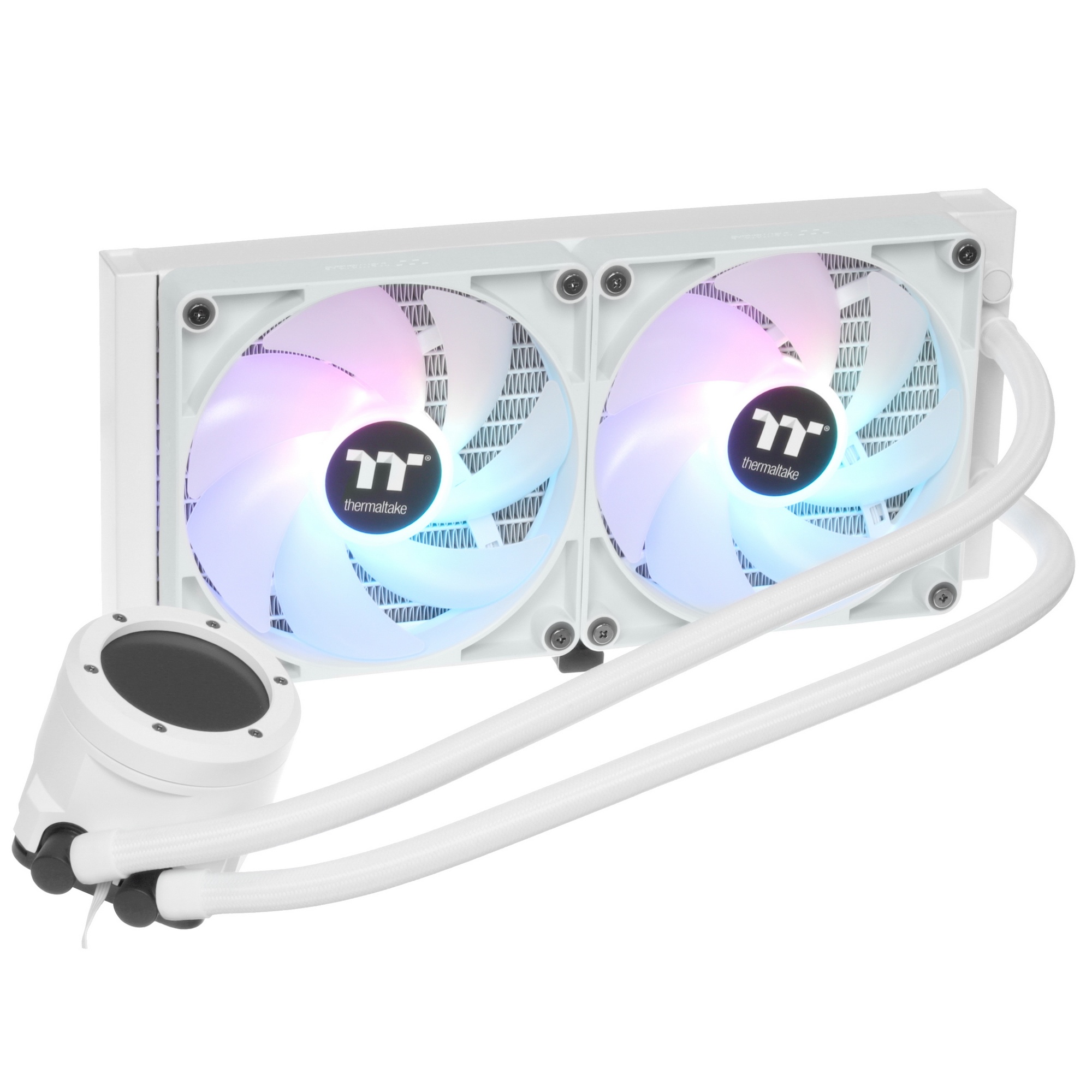 Система водяного охлаждения Thermaltake TH280 V2 Ultra Snow ARGB Soc-AM5/AM4/1151/1200/1700 белый 4-