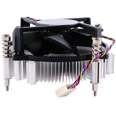 Кулер для процессора ADVANTECH 1960053207N001 серебристый, 120 мм, алюминий/медь, 4400 об/мин, 3 pin