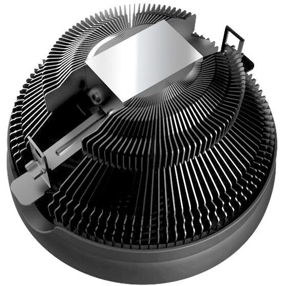 Кулер PCCooler E126MB черный 120мм алюминий 1800rpm 26.5db 4-pin 92W 70мм